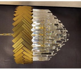 Zuma Line 23910/9 - Luster na reťazi LYON 9xE14/40W/230V zlatá