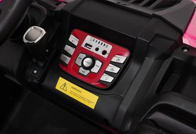 Ramiz Elektrická bugina Gravity pre deti ružová + pohon 4x4 + diaľkové ovládanie