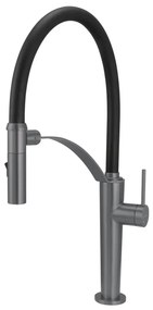 Deante BRC_D72M - Drezová batéria s flexibilným ramienkom CORDA titán