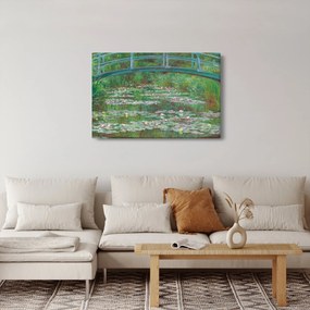 Obraz - Claude Monet, The Japanese Footbridge, reprodukcia (90x60 cm)