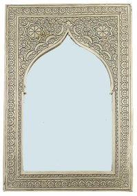 Strieborné zrkadlo Safiya 55 x 37cm