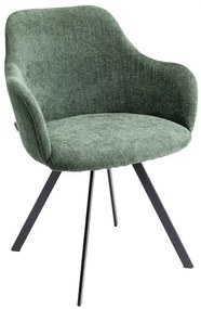 Lady Loco otočná stolička zelená