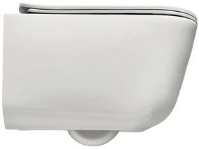 Kerasan Kerasan, TRIBECA závesná WC misa, Rimless, 35x54cm, biela, 511401