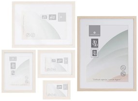 Rámček na stenu v prírodnej farbe 42x52 cm Sencillo – Casa Selección