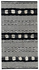 Koberec bavlnený Cherokee 0,7/1,3 CC-304 čierny