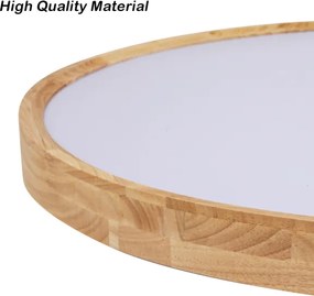 Brilagi - LED Stmievateľné svietidlo WOODROUND LED/40W/230V 3000-6000K priemer 60 cm+DO