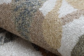 Koberec BONO 8426 kruh, krémový, Džungľa