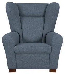 Kreslo ušiak VIVA modrá