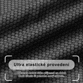 Ultra elastický poťah na kreslo BestBerg / šedá