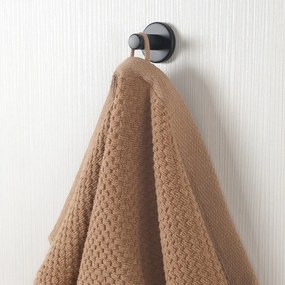 Goldea bavlnený froté uterák / osuška micro pure - škoricový 70 x 140 cm