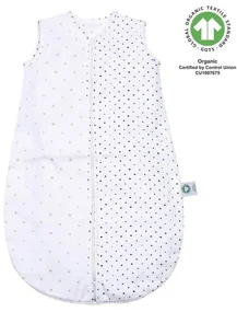 Vak na spanie mušelínový BIO Pink and Black Dots 6-18 m 0,5 tog