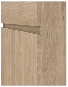 Komoda v dekore duba v prírodnej farbe 80x100x40 cm Naia – Tvilum