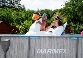 Marimex | Bazén Marimex Florida 3,66x1,22 m so zabudovaným skimmerom - motív ŠEDÉ DREVO | 10340321