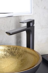 Sapho Sapho, SPY podomietková sprchová súprava s pákovou batériou, 2 výstupy, čierna matná, PY42/15-03