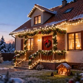 Dekoračné svetielka 480 LED farebné