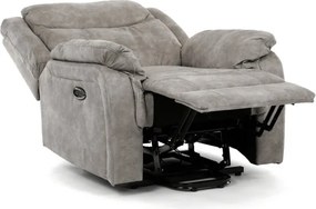Polohovacie kreslo sivé, elektrické TV-Q8668 GREY3