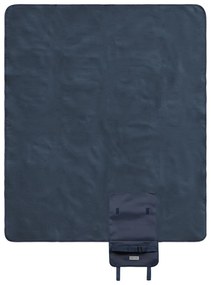 anndora Pikniková deka 125x150 cm — modrá