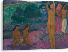 Obraz - Paul Gauguin, The Invocation, reprodukcia (70x50 cm)