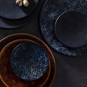 Sivá kameninová tácka Costa Nova Roda Mimas, ⌀ 16 cm