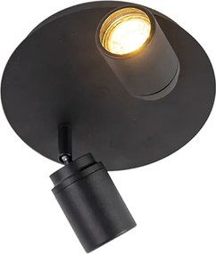 Inteligentný moderný reflektor čierny vrátane GU10 2-svetiel IP44 - Ducha