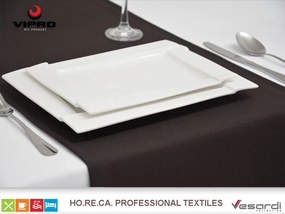 Dekorstudio Behúň na stôl 25 - tmavo hnedý Rozmer behúňa (šírka x dĺžka): 40x110cm