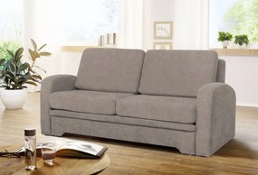 Pohovka s rozkladom Impuls, béžová taupe látka