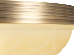 BRILAGI - Luster na tyči DAHLIA 3xE27/40W/230V priemer 37 cm mosadz