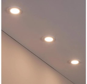 Eglo 31741 - SADA 3xLED Stmievateľné svietidlo FUEVA-Z 1xLED/2,8W/230V IP44 biela