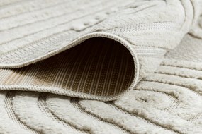 Koberec SANTO  SIZAL 1001 Geometrický, biely