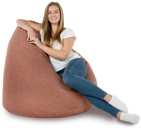 Sedací vak Bag Sako XXL Balance Recycling Farba: Oranžový