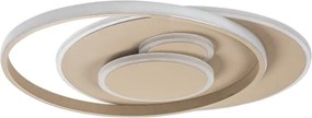 Rabalux 71465 - LED stmievateľné stropné svietidlo BRANTIEL 57W/230V 3000-6000K 48,5x40 cm + diaľkový ovládač