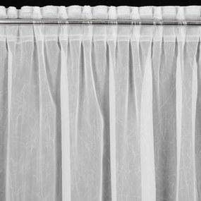 ZÁCLONA NA PÁSKE ELIA 140X270 CM BIELA