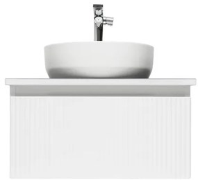 Kúpeľňová skrinka s umyvadlom a bateríou SAT Evolution 58x30x44,8 cm mat SATEVO60WMDBUB, 1 ks