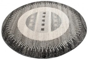 Koberec SARI K189A B1X čierny kruh
