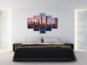 Obraz - Priemyselné preteky (150x105 cm)