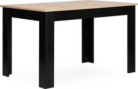 ModernHome Jedálenský stôl pre 4 osoby 120x80 cm - dub sonoma ModernHome