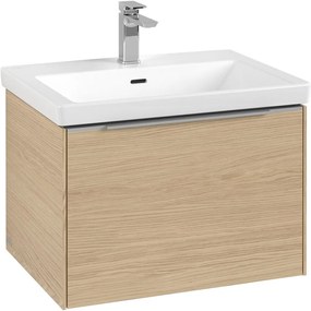 VILLEROY &amp; BOCH Subway 3.0 závesná skrinka pod umývadlo, 1 zásuvka, 622 x 478 x 429 mm, Nordic Oak, C57500VJ