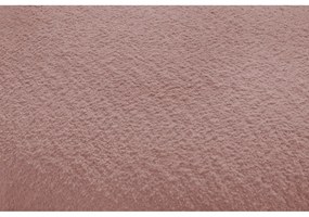 Ružová pohovka z textílie bouclé 260 cm Saint-Germain – Bobochic Paris