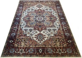 TA Koberec Y-294 FLANNEL PRINTED Hnedý Obdĺžnikový Rozmer: 80x150 cm