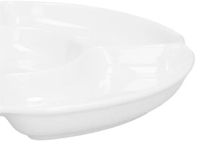 Servírovací tanier AURO biely ALL 991039