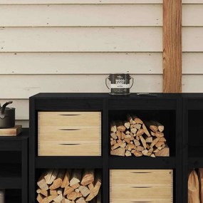 Farba na drevo Čierna 16,5 x 16,5 x 16 cm Tlač na stenu 4008536