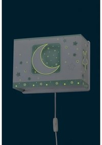 Dalber D-63238H - Detské nástenné svietidlo MOONLIGHT 1xE27/60W/230V