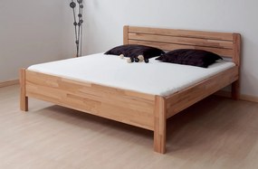 BMB SOFI LUX - masívna dubová posteľ 120 x 200 cm, dub masív