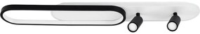 Toolight Toolight, LED stropné svietidlo s bodovými reflektormi 100cm, 45W, 4000K, APP1438-C, čierna-biela, OSW-00967