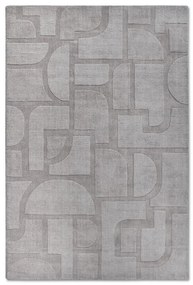 Sivý ručne tkaný vlnený koberec 190x280 cm Alexis – Villeroy&amp;Boch