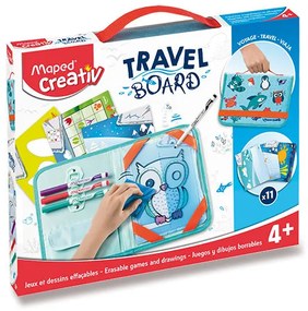 Výtvarný kufrík MAPED Creativ - Hry a kreslenie so zvieratkami