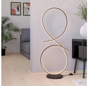 Eglo 901271 - LED Stojacia lampa SERPINS LED/20W/230V 3000K čierna