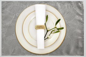 SADA 4 KS PRESTIERANIE NA STÔL ISLA 30X40 CM STRIEBORNÁ