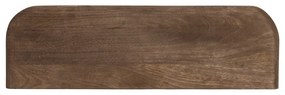 Hnedá polica z mangového dreva 50 cm Tarontu – Light &amp; Living