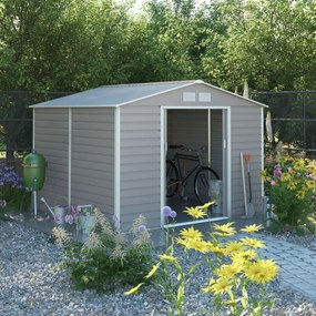 Záhradný domček G21 GAH 884 - 277 x 319 cm, šedý